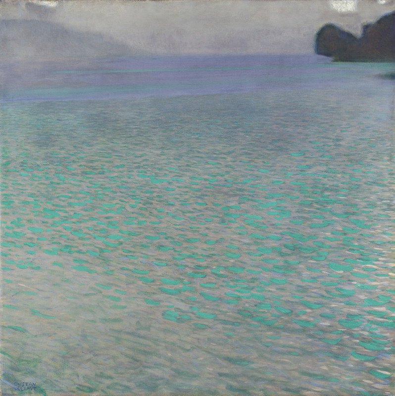 Gustav Klimt - Lake Attersee 1900